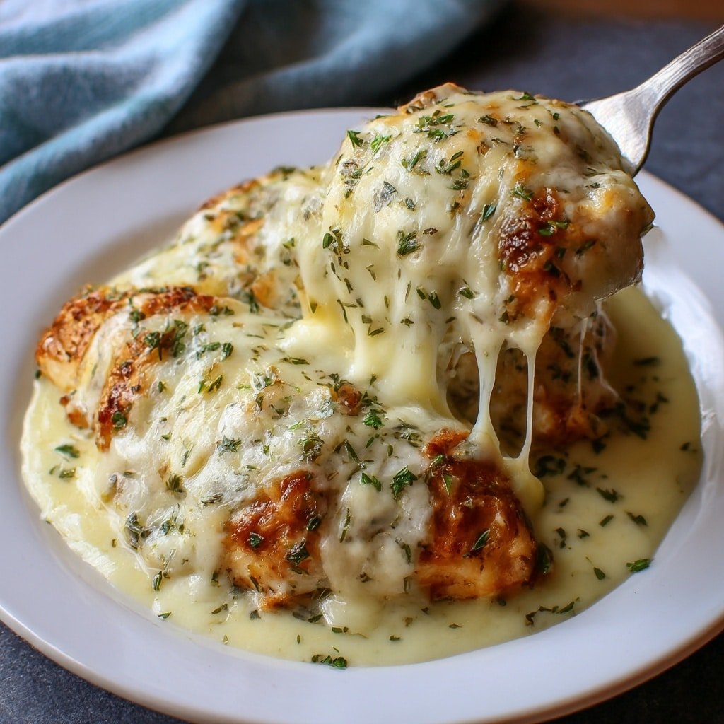 Slow Cooker Cheesy Mozzarella Chicken Recipe - Recipe Image