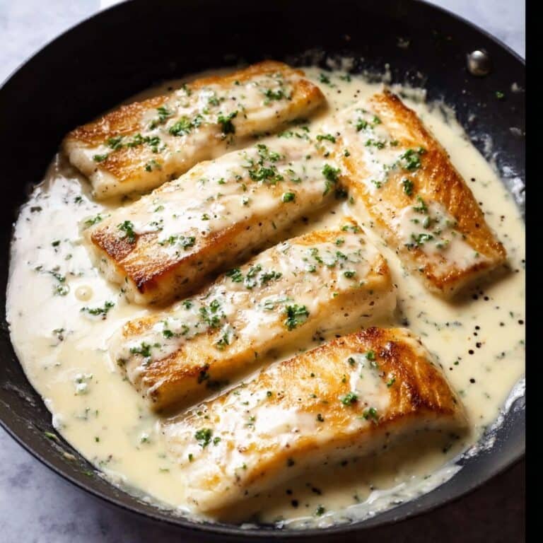 Fish with White Wine Sauce Recipe