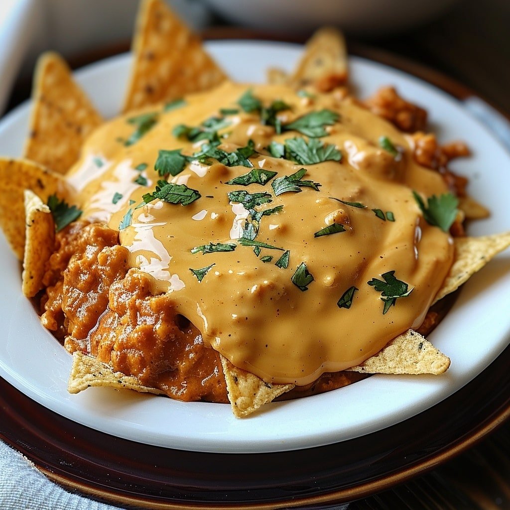 Fast Spicy Nacho Cheese Sauce Recipe - Recipe Image