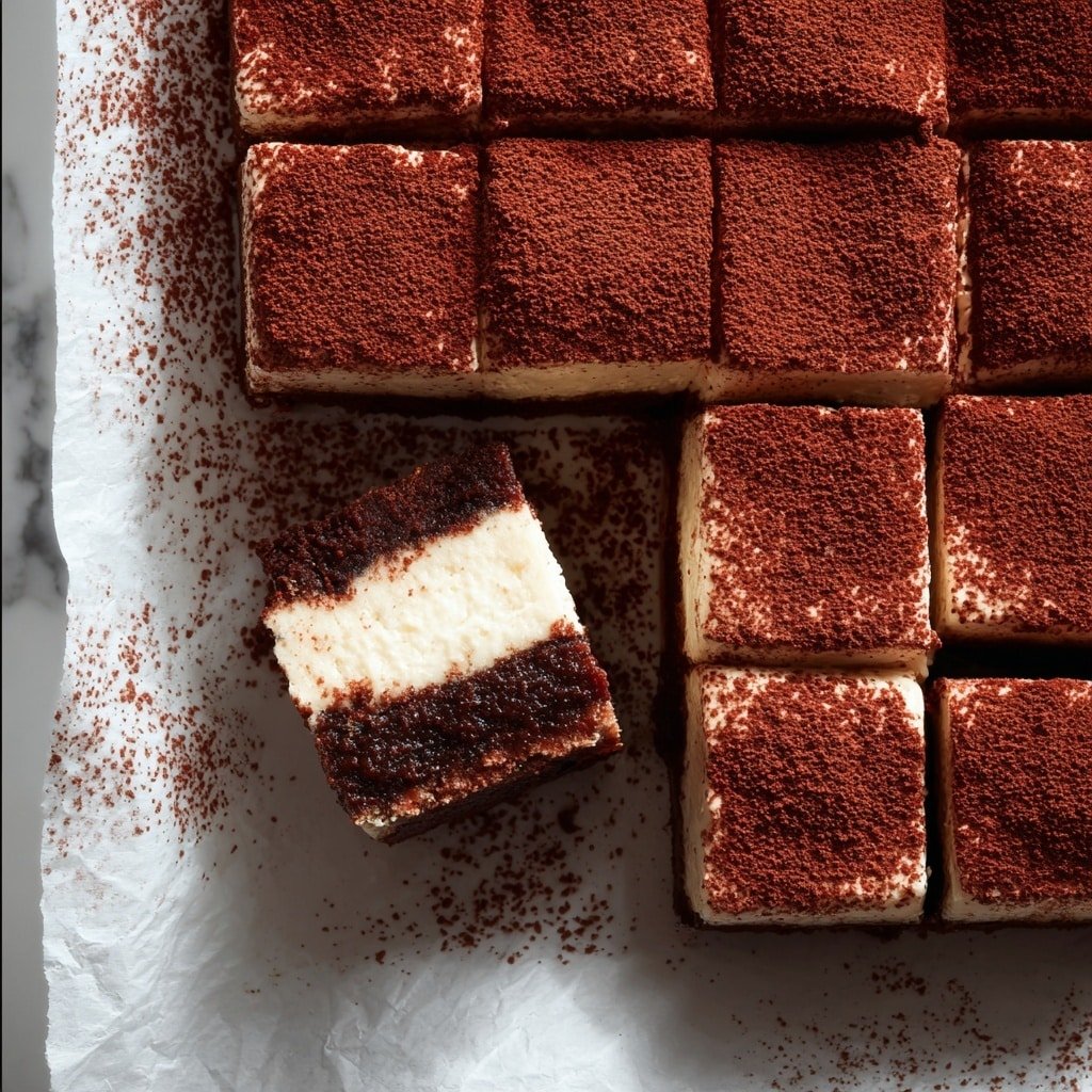 Gluten Free Tiramisu Brownies Recipe - Recipe Image