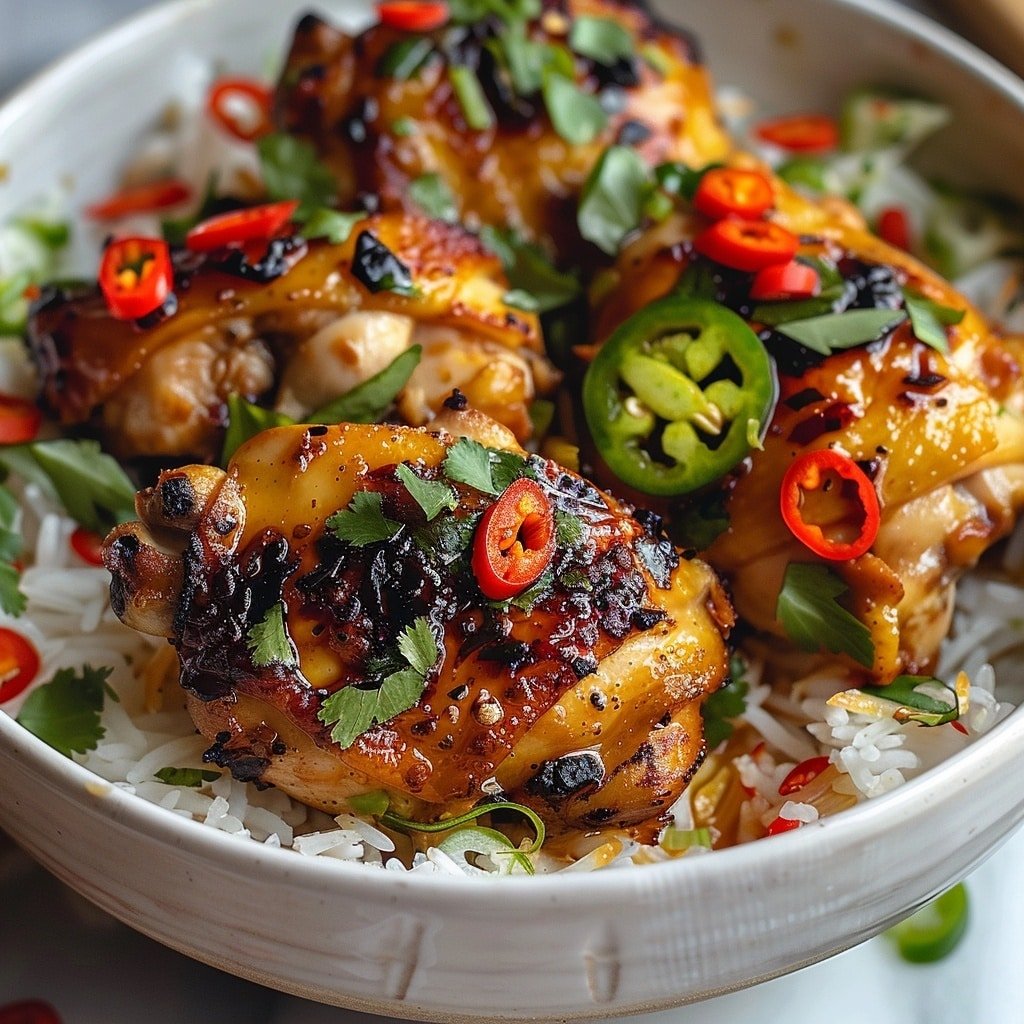 Spicy Lemongrass Chicken Dish Recipe