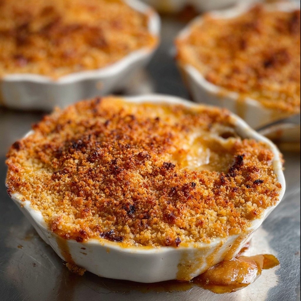 Coquilles Saint-Jacques: French Scallop Gratin with Mushroom Béchamel and Cheesy Crust Recipe