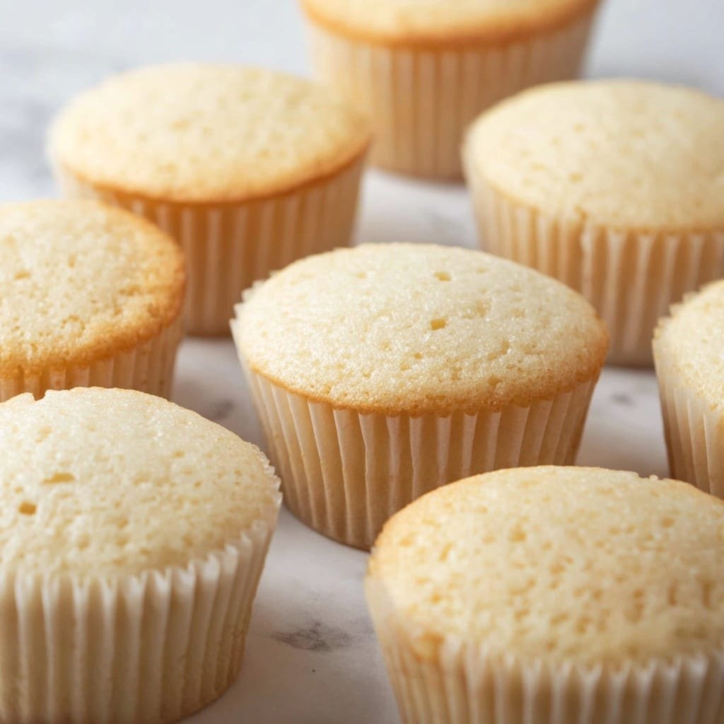 Elegant White Cupcakes Recipe - Recipe Image