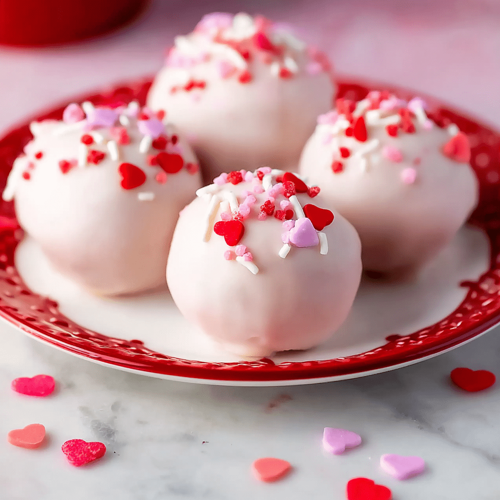 Strawberry Cake Pops Recipe