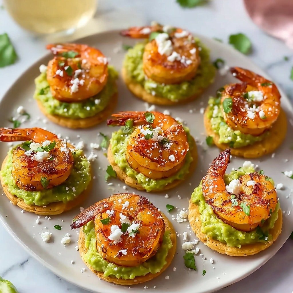 Spicy Shrimp Guacamole Bites Recipe - Recipe Image