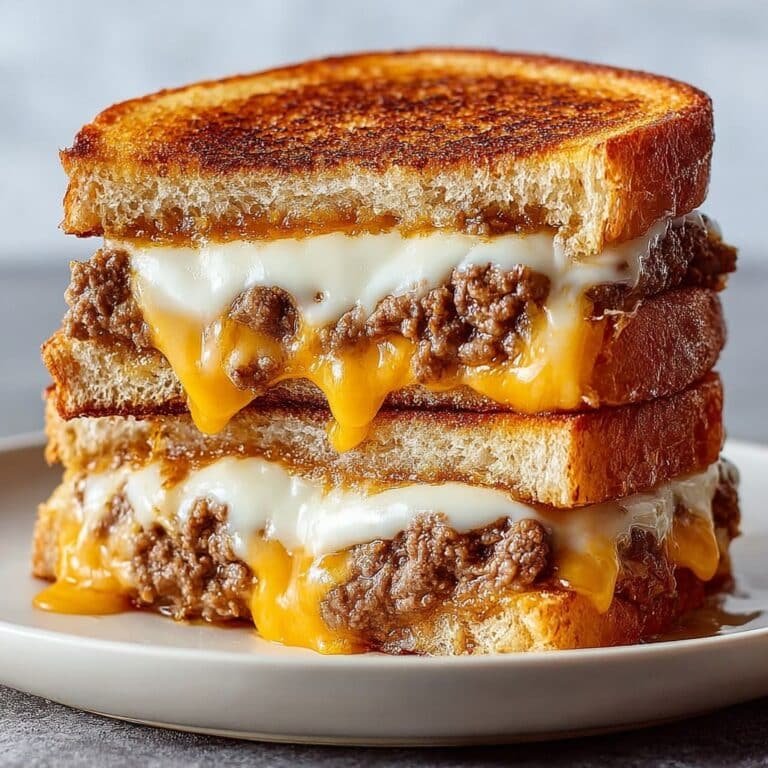 Juicy Patty Melt with Savory Secret Sauce on Marble Rye Recipe