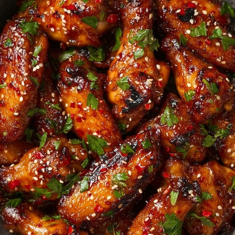 Crispy Sweet and Spicy Chicken Wings Recipe