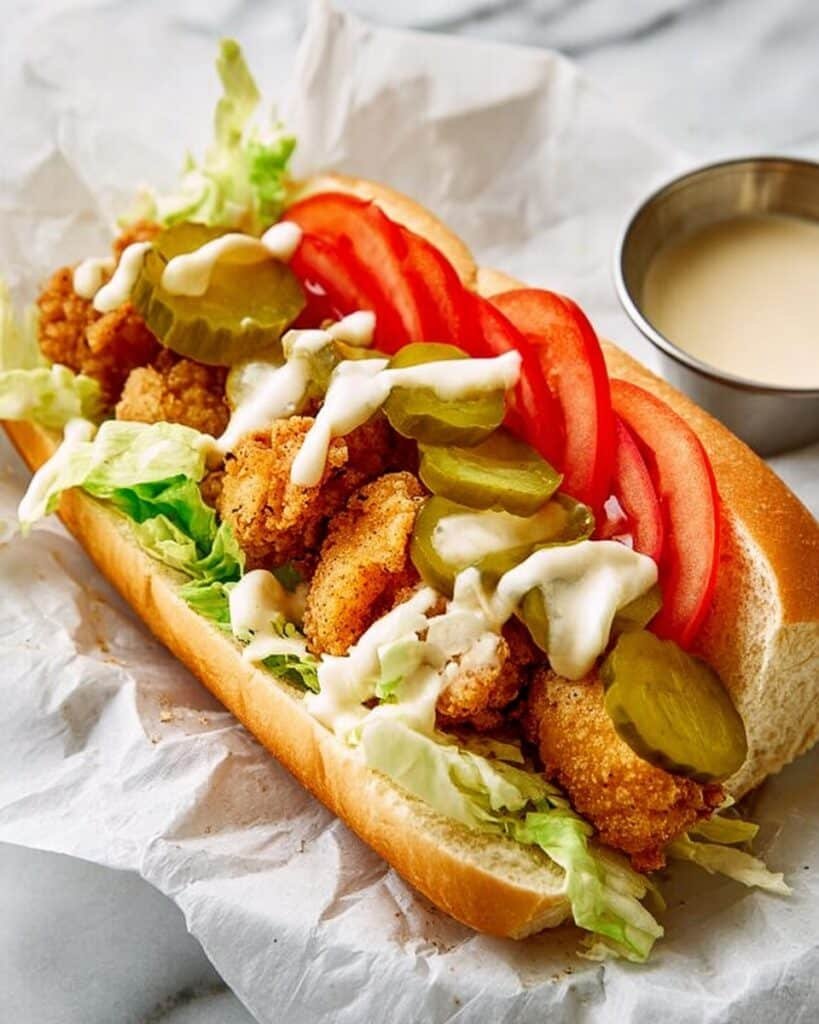 Classic Louisiana Chicken Po’Boys Recipe