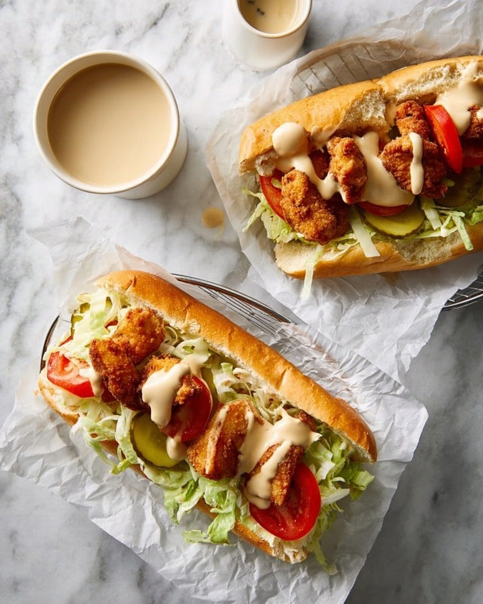 Classic Louisiana Chicken Po’Boys Recipe - Recipe Image